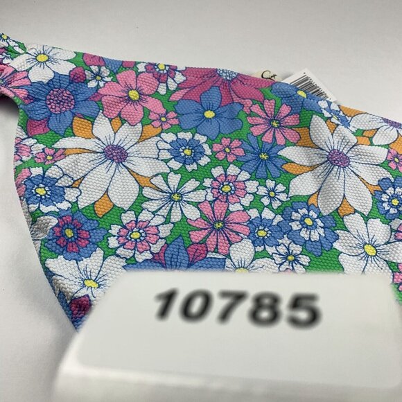 Jessica Simpson Crazy Daisy Shirred-Side Hipster Bikini Bottom Women Large Multi - Picture 7 of 7